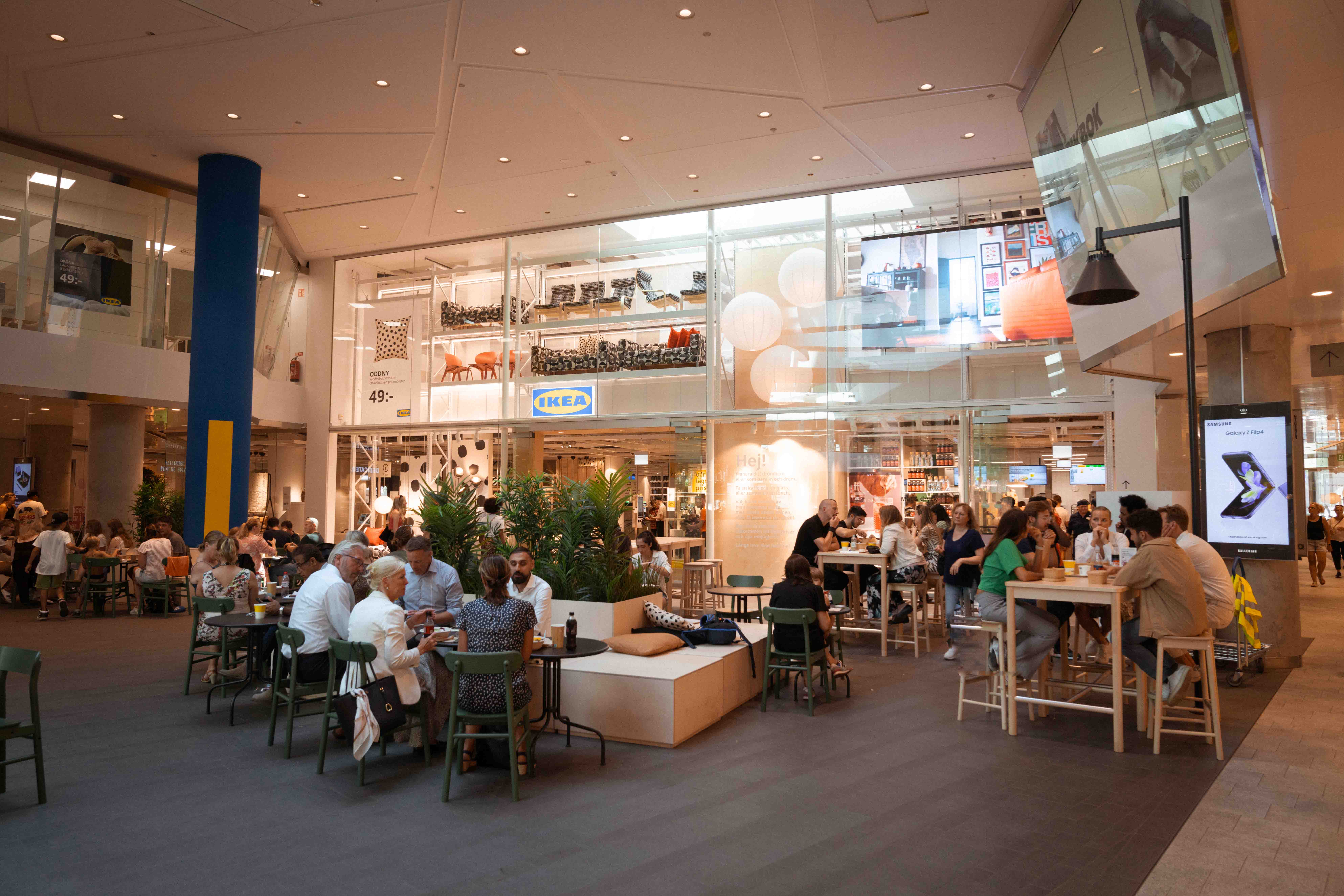 Ikea restaurant stockholm city