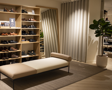 Din Skos butik i Gallerian i Stockholm