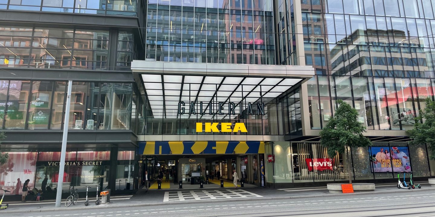 Ikea ingång gallerian