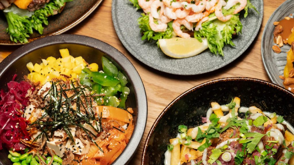 Food in Gallerian Stockholm city