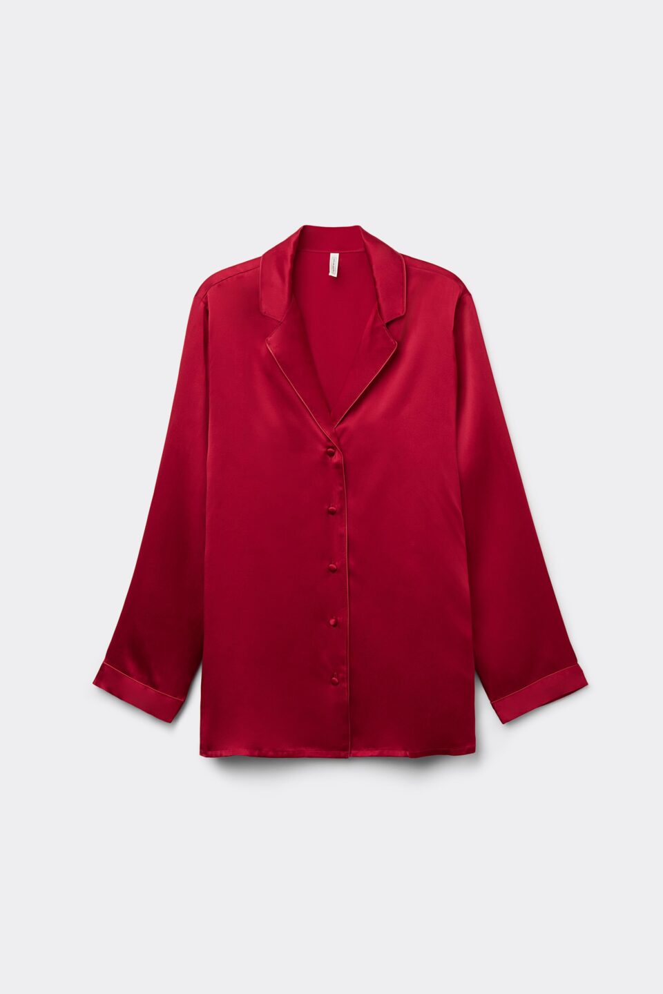 Röd sidenpyjamas från Intimissimi Gallerian