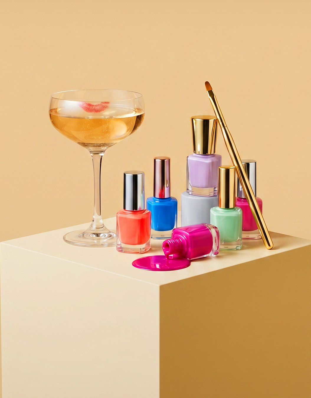 Cocktail och smink