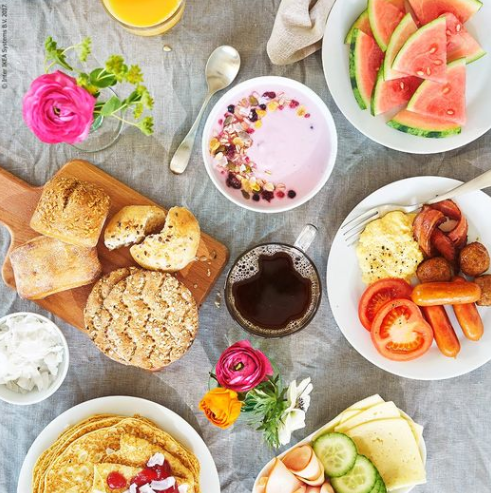 Frukost i Gallerian