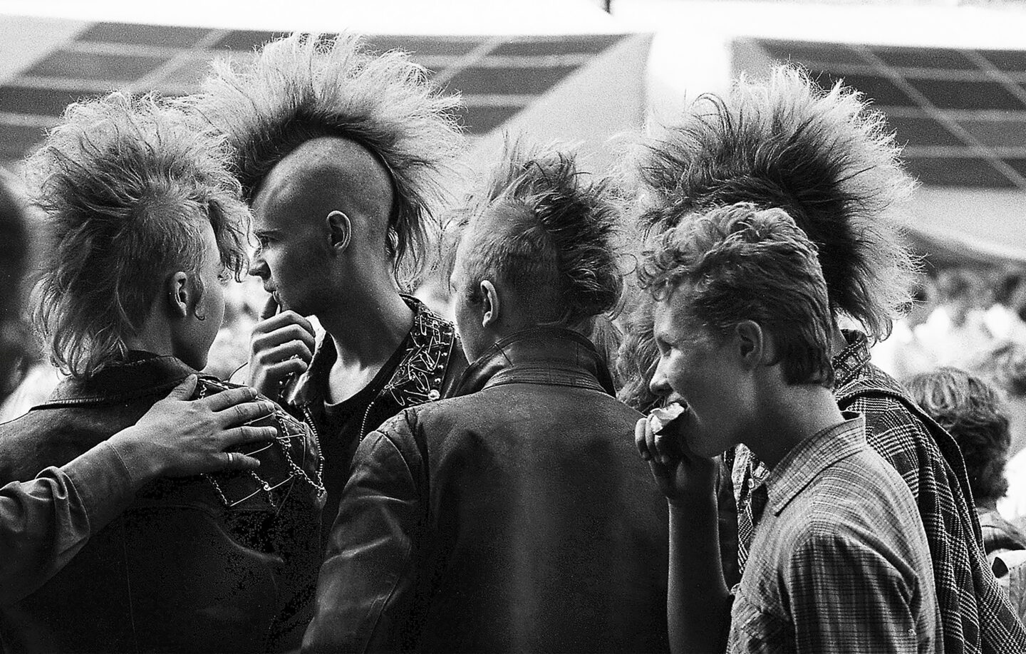Punkare i Gallerian