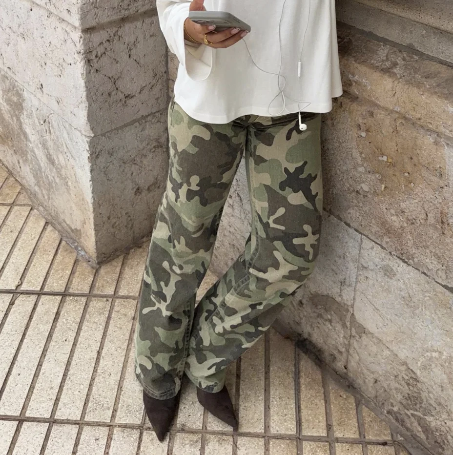 bershka camouflage